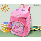 Limited-time deal Kiddivilla My Funny Flying Unicorn Backpacks for Kids Girls Boys Cute Toddler Backpack