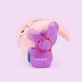 Kiddivilla Electronic Drum & Organ Keyboard with Animal Sounds, Flashing Lights and 360° Dancing Banana Monkey Musical Toy Combo for Kids (Multicolor Plastic)