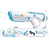 Pulse Electric Water Gun Shark MK – Rechargeable High-Power Water Blaster for Kids & Adults | Summer & Holi Toy