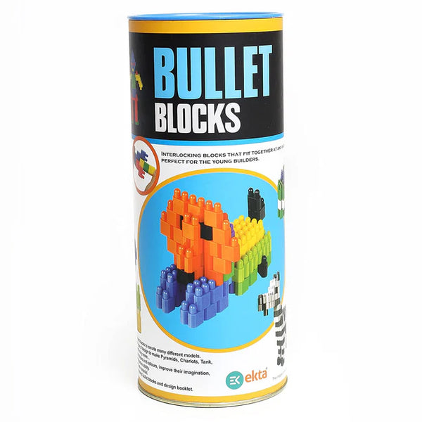 Educational Learning & Creativity Bullet Blocks | INT256 BULLET BLOCKS CANISTER