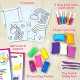 ImagiMake Clay Murals - Unicorn