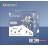 Bhasin Daisy High Chair packaging on a blue background