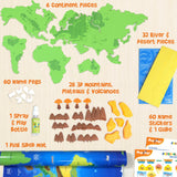 ImagiMake Mapology - Physical Features of World