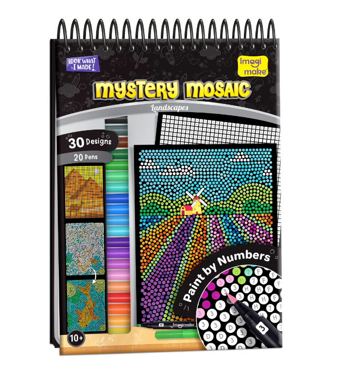 Mystery Mosaic Paint by Numbers