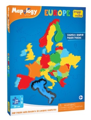 Destination Europe: Map Puzzle