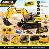 Remote Control Excavator Toy, 2.4GHz RC Excavator
