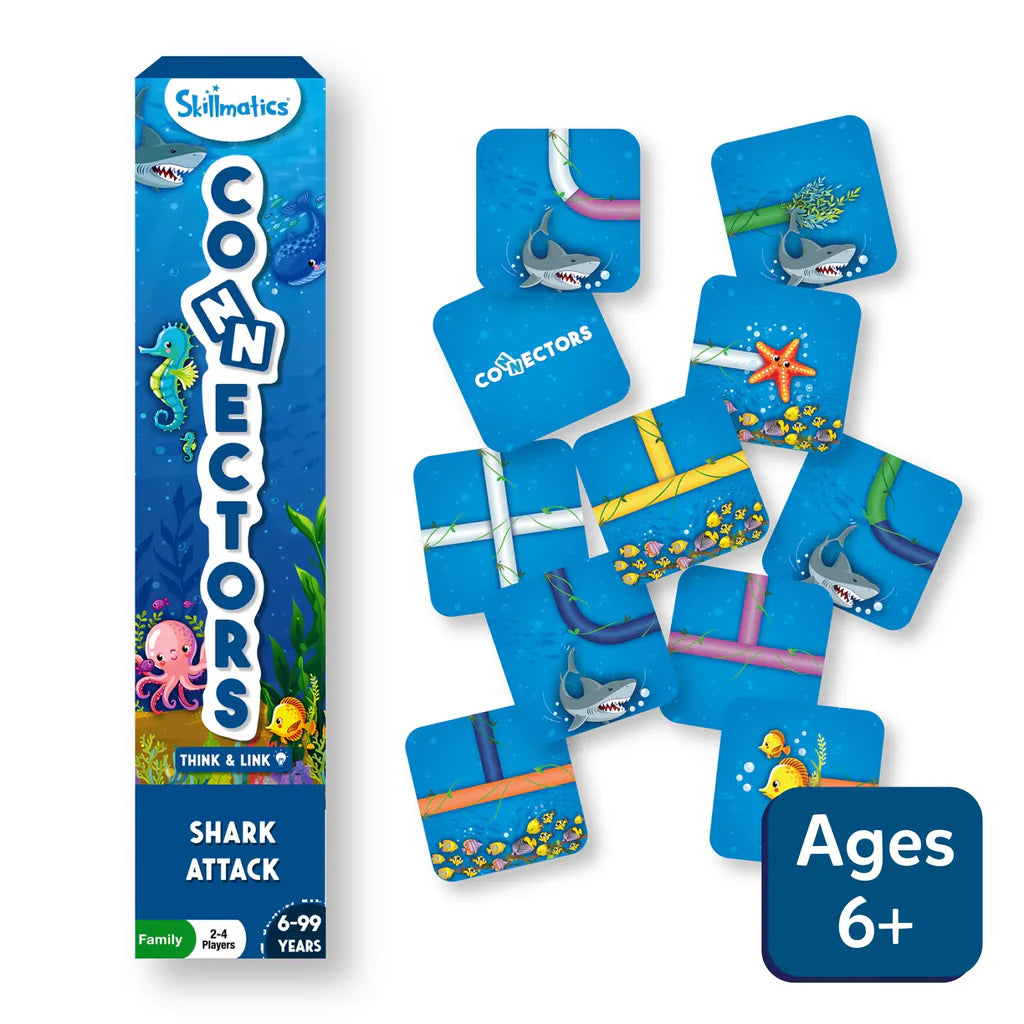 Skillmatics Connectors Shark Attack Game