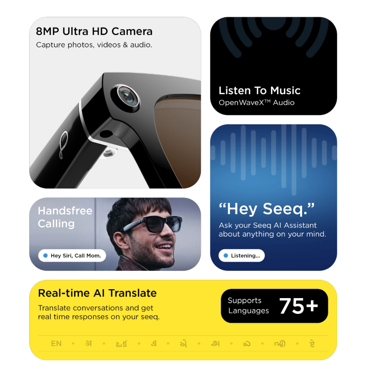 Smart Glasses with Camera