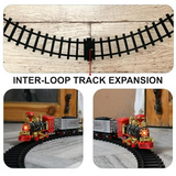 Train Toy with Light and Sound, Kids Railway Track Set