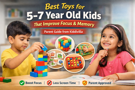Best Toys for 5–7 Year Old Kids That Improve Focus &amp; Memory (India Parent Guide)