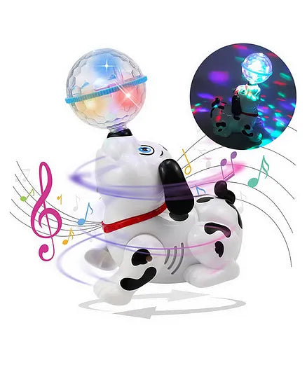 Musical Dancing Dog With Lights