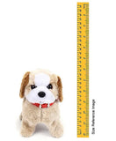 Battery Operated Back Flip Jumping Dog With Sound & Music