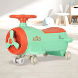 R for Rabbit - Iya Iya Aero swing car Aeroplane design ride on with storage space and magic steering with automated wheels
