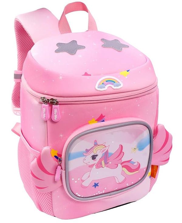 Limited-time deal Kiddivilla My Funny Flying Unicorn Backpacks for Kids Girls Boys Cute Toddler Backpack