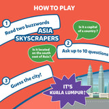 Kiddivilla Guess in 10: Cities Around the World Trivia