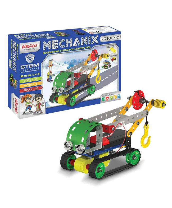 Mechanix Robotix 2 Multi Model Construction Set Multicolor – Kiddi Villa