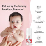 Baby Essentials Gift Set - Baby Body Wash & Shampoo (200ml), Baby Lotion (200ml), Coconut Oil (200ml), Tummy Roll On (40ml) & Gentle Baby Wipes with Lid (80 wipes * 3packs)