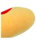 Kiddivilla Smiley Emoji Pillow Cushion Stuffed Plush Naughty & Flying Kiss for Sofa Bed Home Office Car Decoration Birthday Gift (35cm Long)