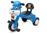 KIDDIVILLA Trike Happy Birthday Ride-On With Music & Light (Red), Kid Tricycle