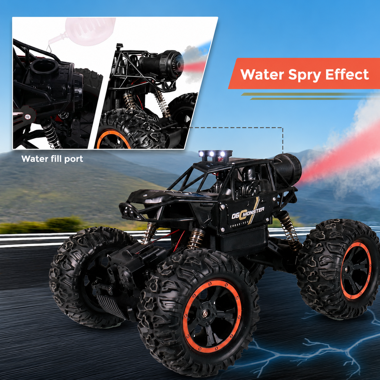 4WD rock crawler
