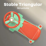 R for Rabbit - Iya Iya Aero swing car Aeroplane design ride on with storage space and magic steering with automated wheels