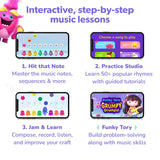 Plugo Tunes The smartest kids’ piano tutor in the world!