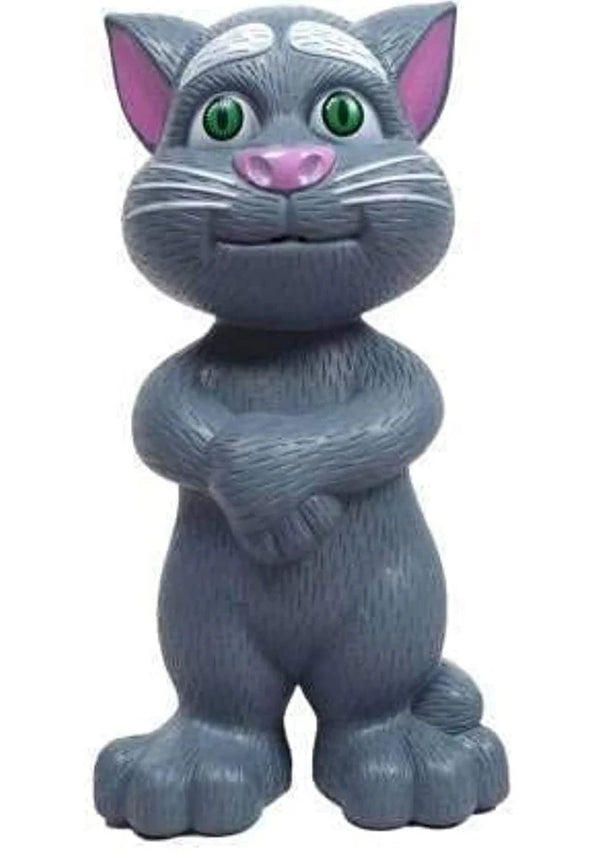 Talking Tom Cat Toy For Kids No Matter What You Say Will Repeat Funny Learning Good Helper Bring You Happiness! Speaking Toy (Talking Tom