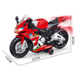 Kiddivilla Rechargeable RC Stunt Bike Toy | 1:16 Remote Control Motorcycle with 360 Spin & Smoke Effect