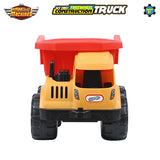 Mini Machines Free Wheel Construction Dump Truck with Movable Parts Realistic & Educational Toy for Kids Construction Vehicle Multicolor Age 3+