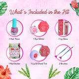 Kiddivilla Rainbow Sling Bag Beauty Kit Pack of 7