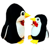 Penguin Soft Toy Combo with Bell and Bow for Kids Boys Girls Size 30 cm