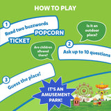 Kiddivilla's Guess in 10: All Around The Town Trivia Game for Ages 6+