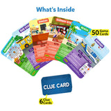 Kiddivilla's Guess in 10: All Around The Town Trivia Game for Ages 6+