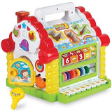 Activity House and Blocks Sorting with Lights & Sound Toy for Toddlers – Kiddi Villa