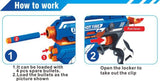 Blaze Storm Hot Fire Soft Bullet Gun Toy with 10 Safe Soft Foam Bullet – Kiddi Villa