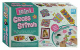 Ekta Cross Stitch 10 in 1 Art and Craft Game