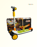 Jojo Yellow Three-Wheel Scooter for Toddlers – 3+ Years