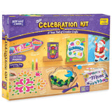 Imagimake Celebration Kit | 25+ Exciting Craft Projects for Kids | 500+ Craft Supplies | Art & Craft DIY Kit for Ages 5 to 12 | Great for Birthdays, School Projects & Travel, Multicolor