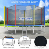 Trampoline (10FEET) for Kids |Adults || Indoor |Outdoor (Supports Upto 185kgs)||Enclosure net and Poles Safety Pad Jumping Mat ||Heavy Duty||2025 Edition