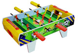 Wooden Foosball Mid Size Football Table Soccer Game with 4 Rods for Kids and Adults