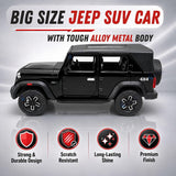 1:22 Big Size Die-Cast Metal Thar/Jeep Toy Car for Kids