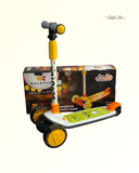 Jojo Yellow Three-Wheel Scooter for Toddlers – 3+ Years