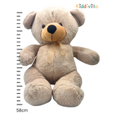 Soft Plush Teddy Bear – Cream Beige | Huggable Gift for Kids & Loved Ones