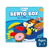  Bento Box playset with felt pretend food,