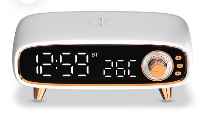 Bluetooth Speaker with Wireless Charging,