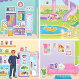 DIY Sticker House for Kids