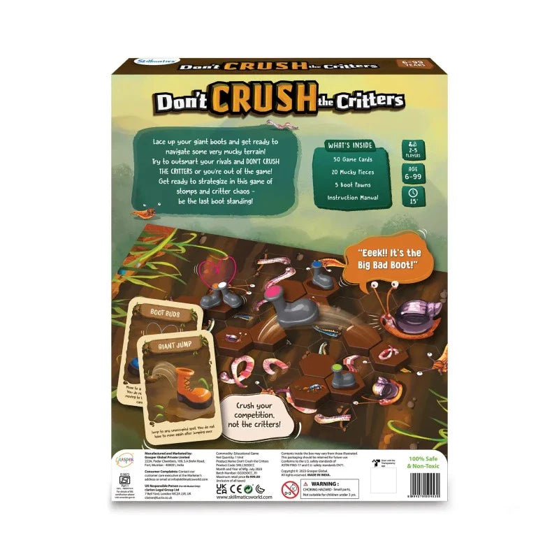 Don’t Crush the Critters for Kids