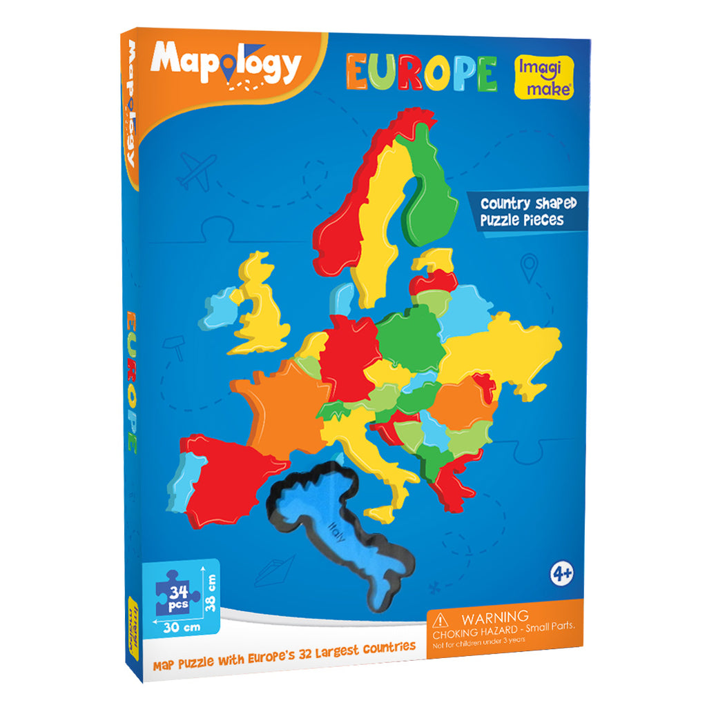 Educational Map Puzzle