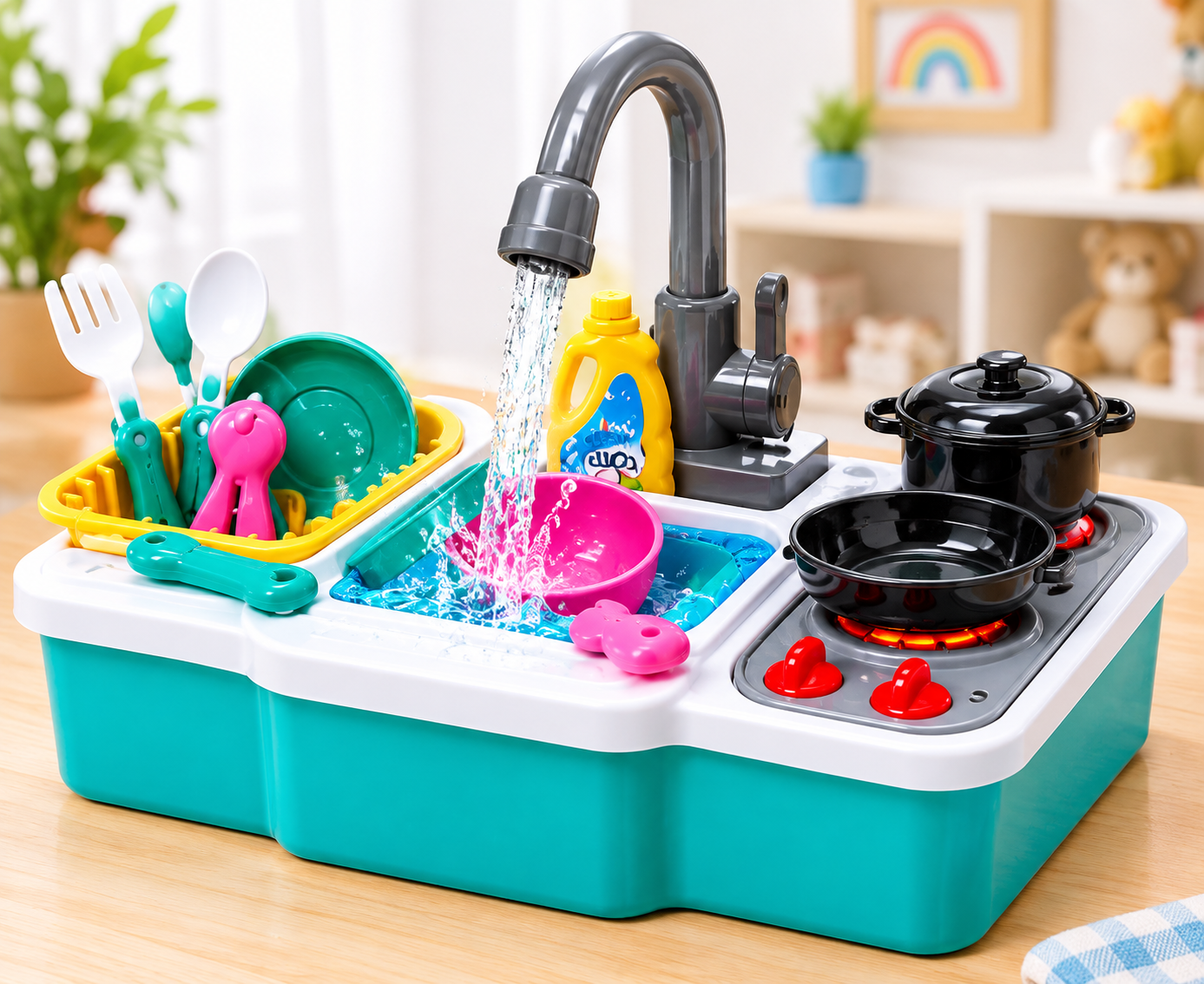 Electric Kitchen Play Set