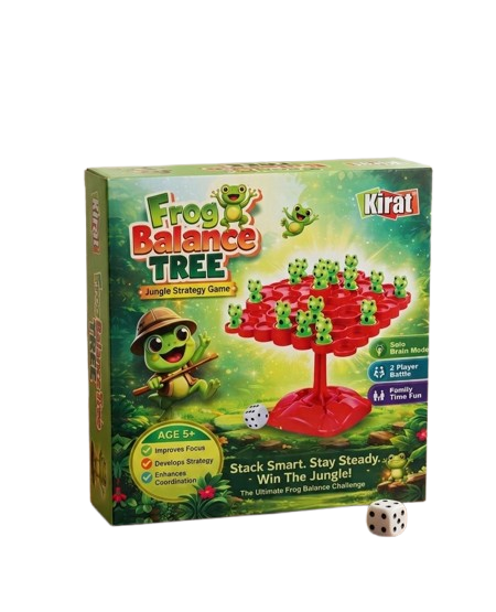 Frog Balance Tree Game for Kids
